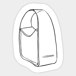 Minimalist Bag Sticker